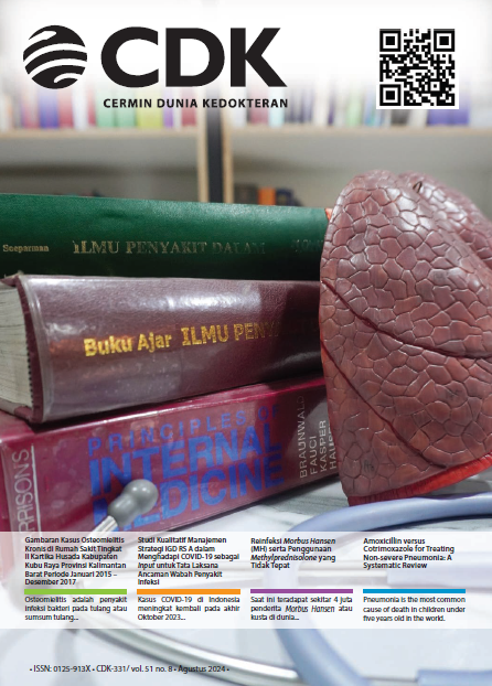 					View Vol. 51 No. 8 (2024): Internal Medicine
				